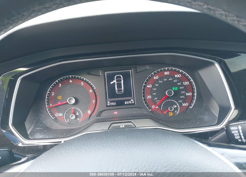 2019 VOLKSWAGEN JETTA 1.4T R-LINE/1.4T S/1.4T SE VIN: 3VWCB7BU1KM190615