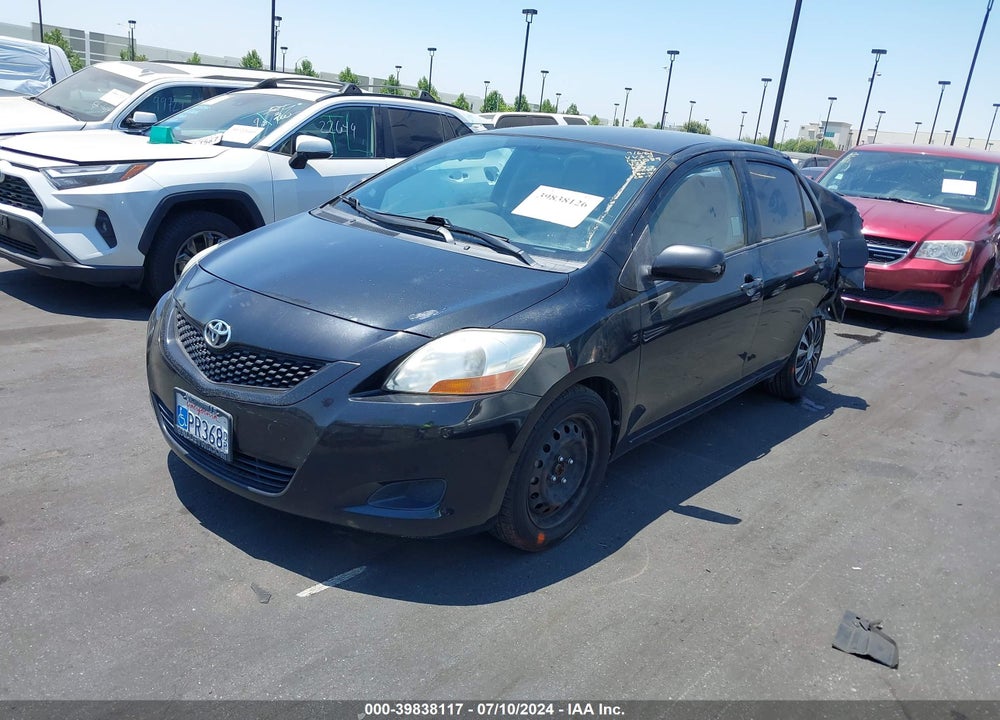2010 TOYOTA YARIS VIN: JTDBT4K38A1354231