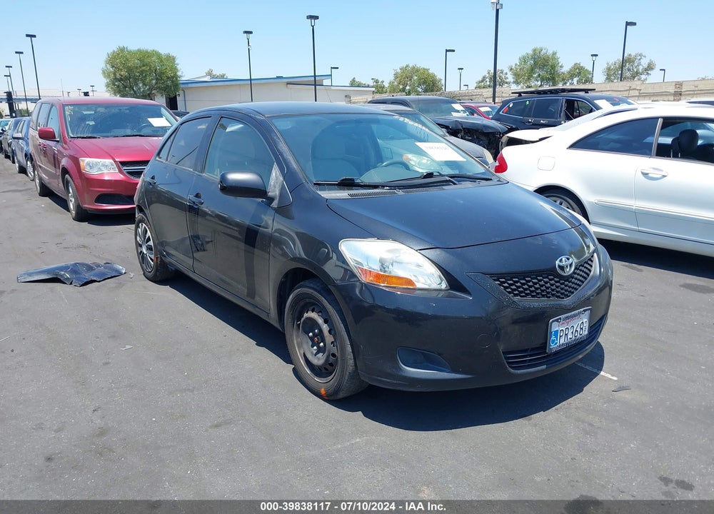 2010 TOYOTA YARIS VIN: JTDBT4K38A1354231