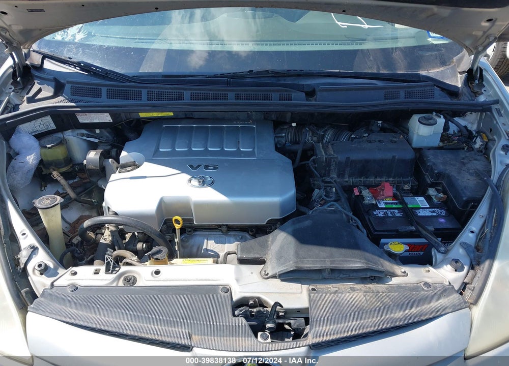 2008 TOYOTA SIENNA LE VIN: 5TDZK23C78S223339