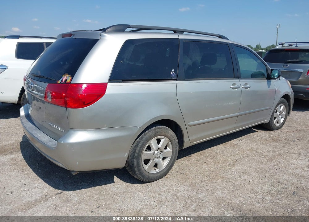 2008 TOYOTA SIENNA LE VIN: 5TDZK23C78S223339
