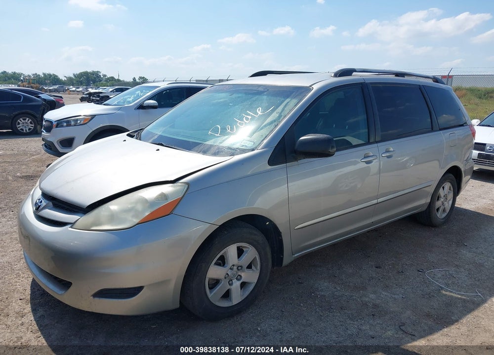 2008 TOYOTA SIENNA LE VIN: 5TDZK23C78S223339