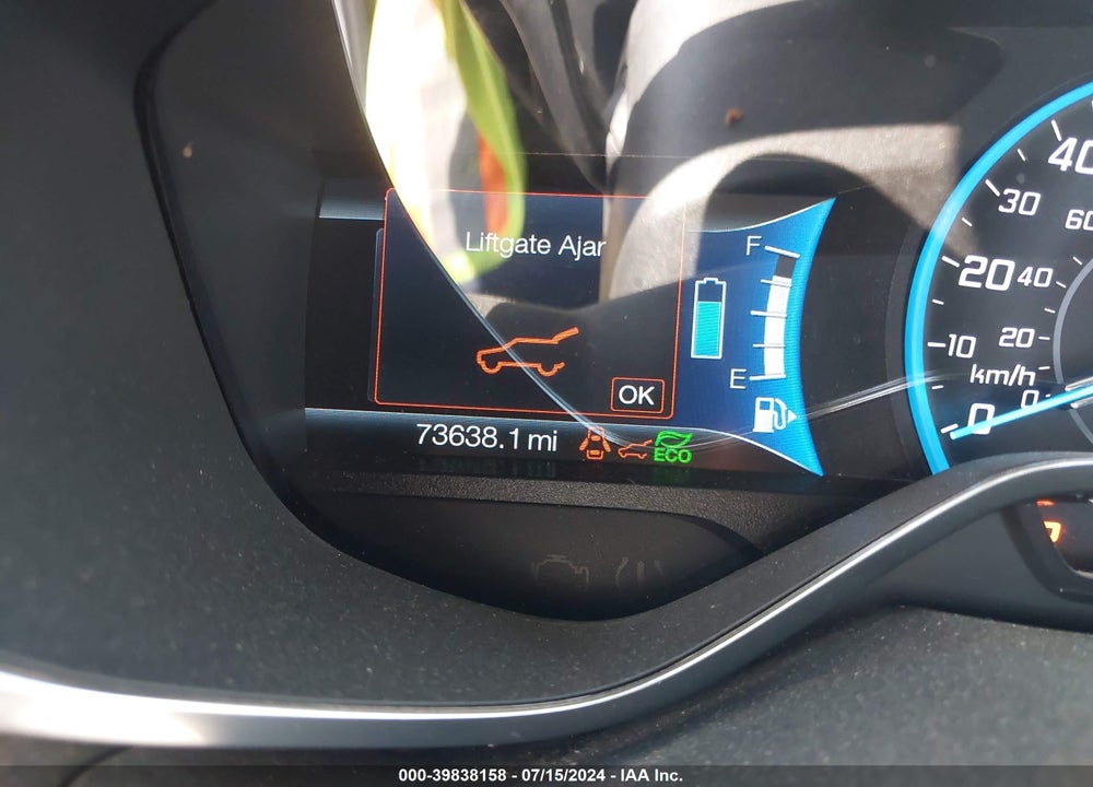 2018 FORD C-MAX HYBRID TITANIUM VIN: 1FADP5DUXJL100491