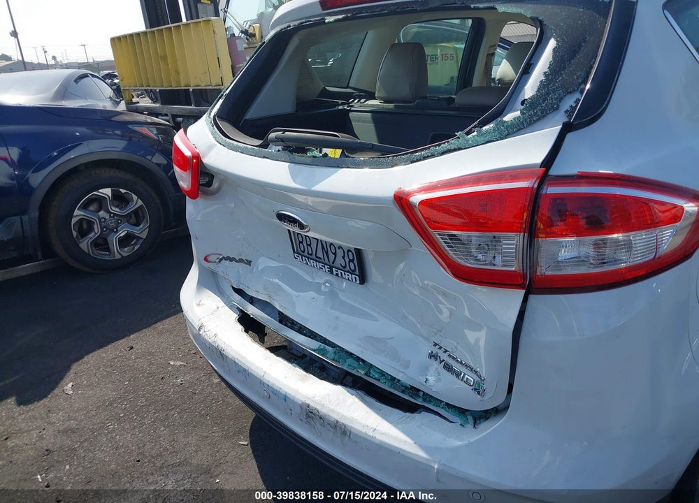 2018 FORD C-MAX HYBRID TITANIUM VIN: 1FADP5DUXJL100491