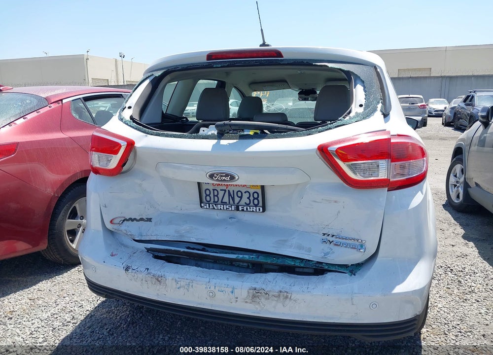 2018 FORD C-MAX HYBRID TITANIUM VIN: 1FADP5DUXJL100491