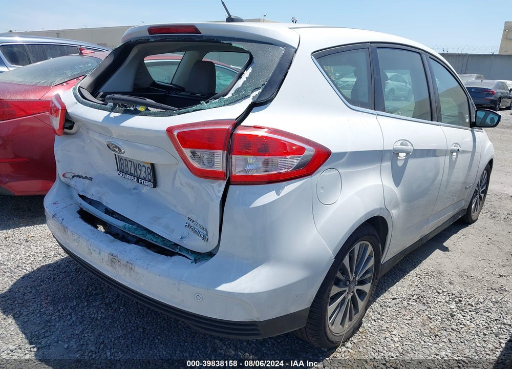 2018 FORD C-MAX HYBRID TITANIUM VIN: 1FADP5DUXJL100491