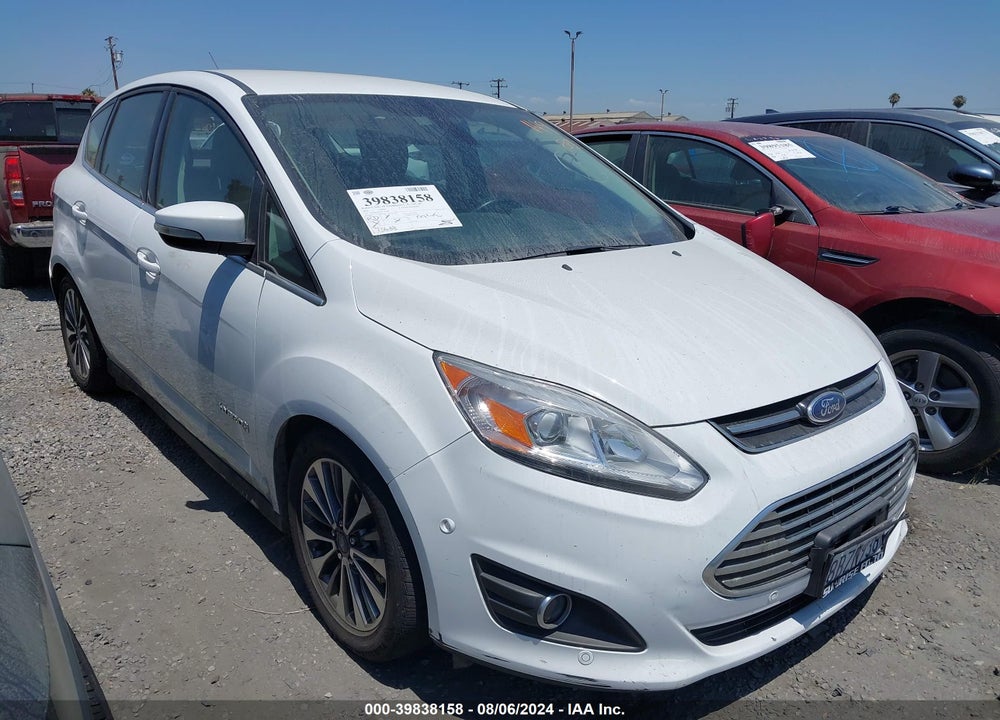 2018 FORD C-MAX HYBRID TITANIUM VIN: 1FADP5DUXJL100491