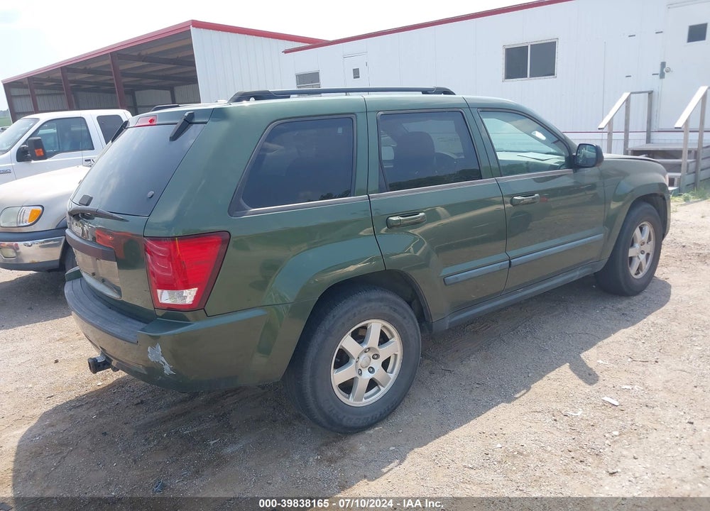 2008 CHEROKEE JEEP GRAND  LAREDO VIN: 1J8GR48K08C225636