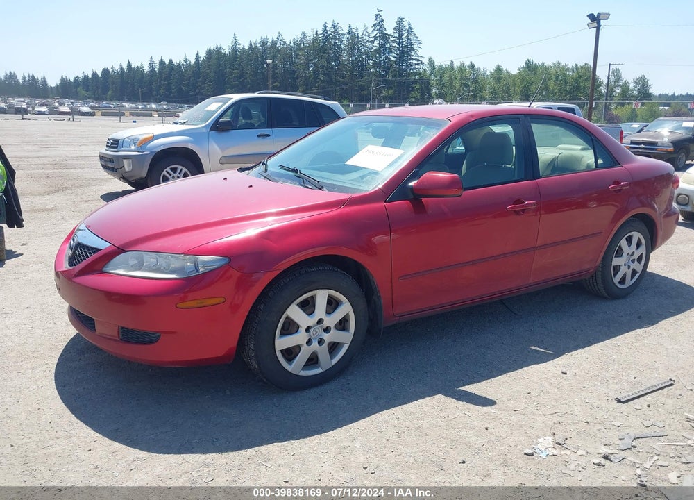2005 MAZDA 6 I VIN: 1YVFP80C555M76666