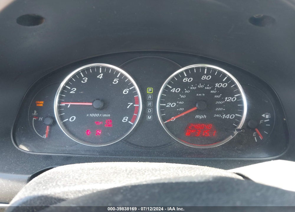 2005 MAZDA 6 I VIN: 1YVFP80C555M76666