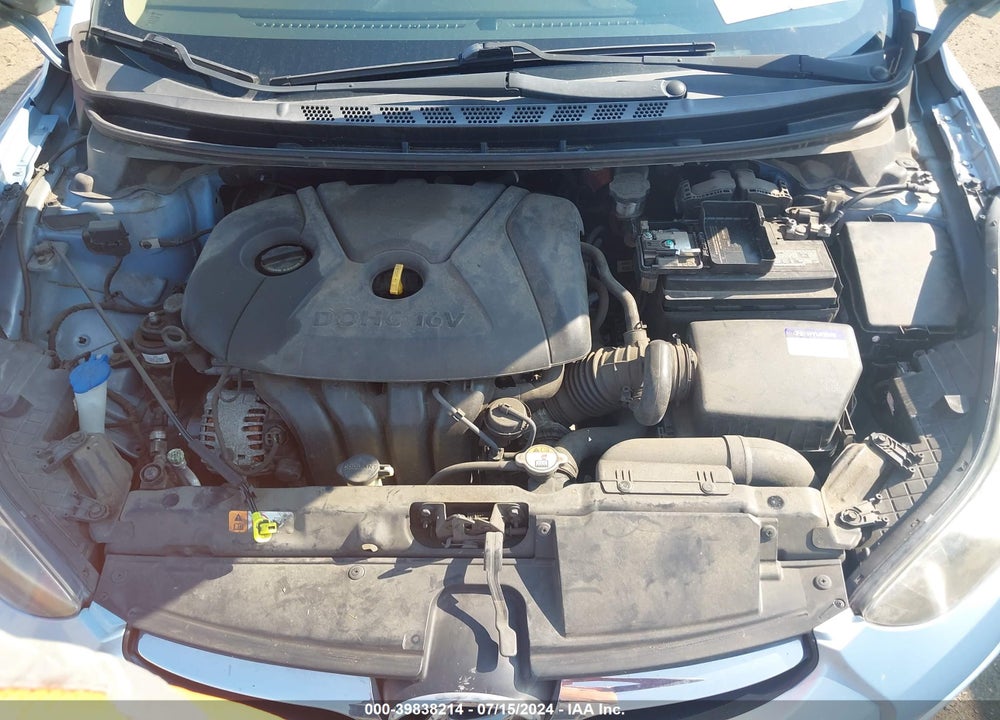 2013 HYUNDAI ELANTRA GLS VIN: KMHDH4AEXDU590178