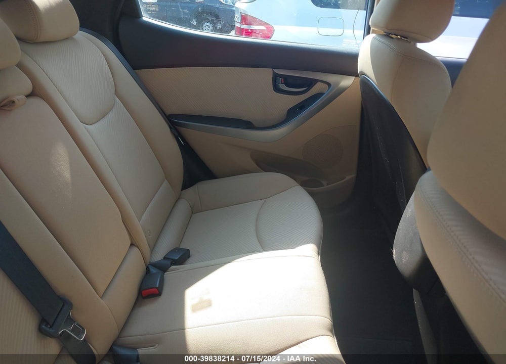 2013 HYUNDAI ELANTRA GLS VIN: KMHDH4AEXDU590178