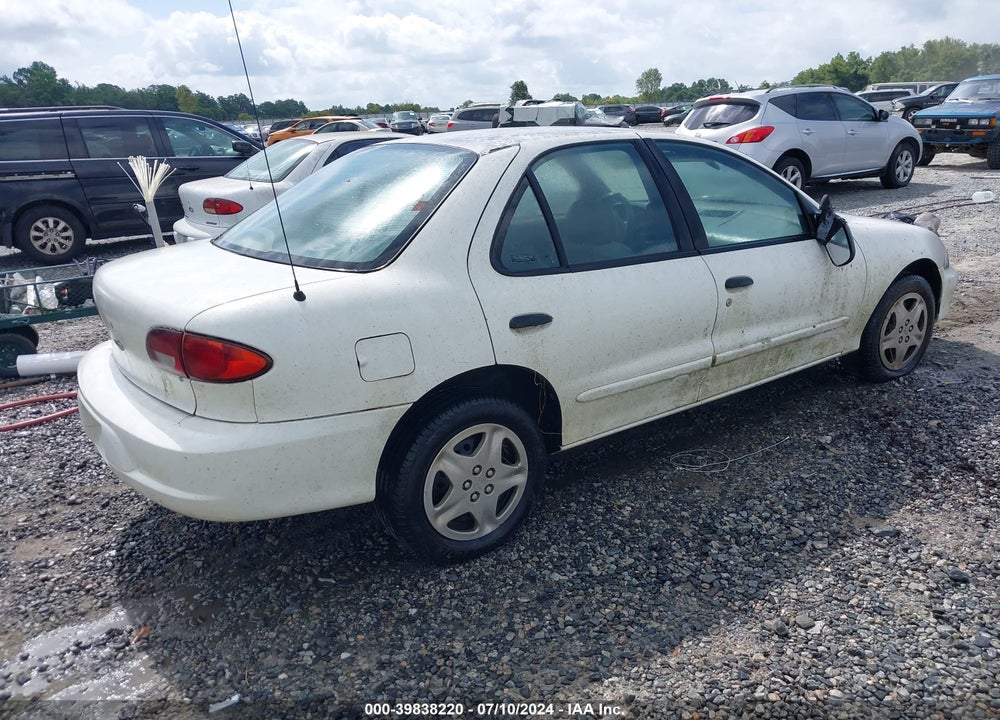 2000 CHEVROLET CAVALIER VIN: 3G1JC5249YS162005