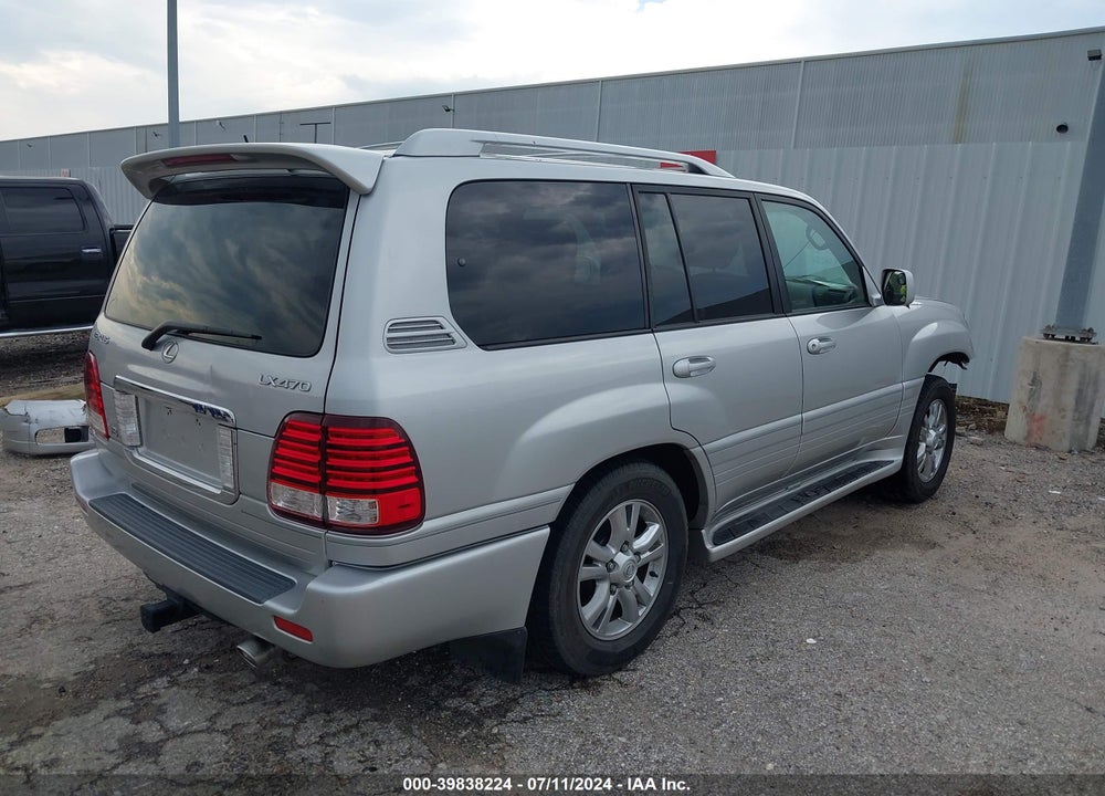 2006 LEXUS LX 470 VIN: JTJHT00W164019170