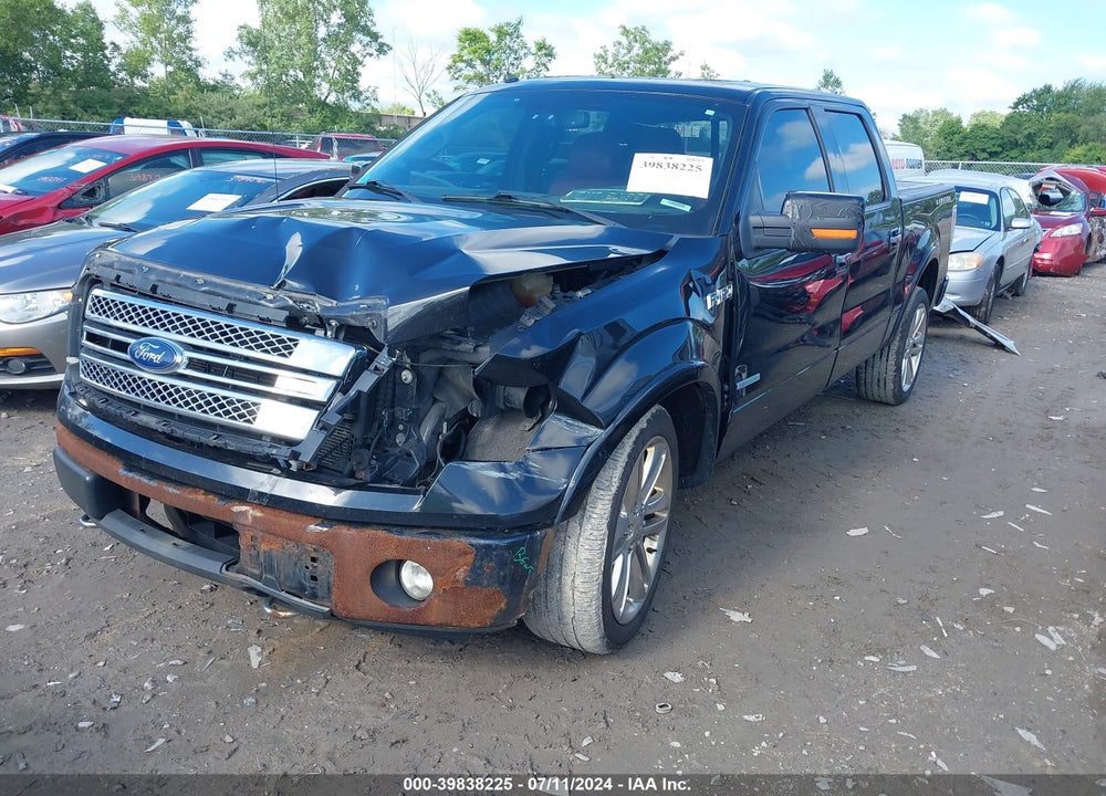 2013 FORD F-150 LIMITED VIN: 1FTFW1ET8DFD46611