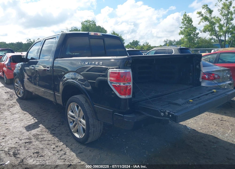 2013 FORD F-150 LIMITED VIN: 1FTFW1ET8DFD46611