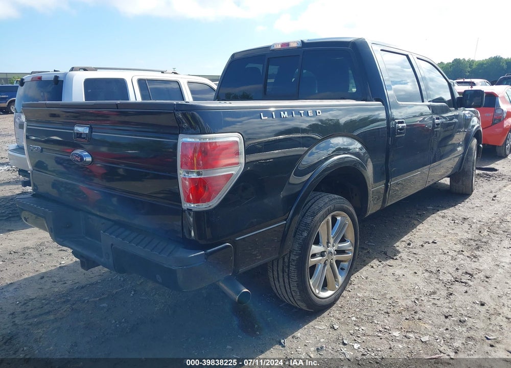 2013 FORD F-150 LIMITED VIN: 1FTFW1ET8DFD46611