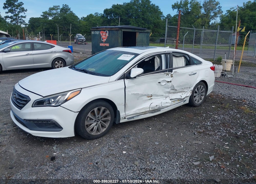 2017 HYUNDAI SONATA SPORT VIN: 5NPE34AF8HH477734