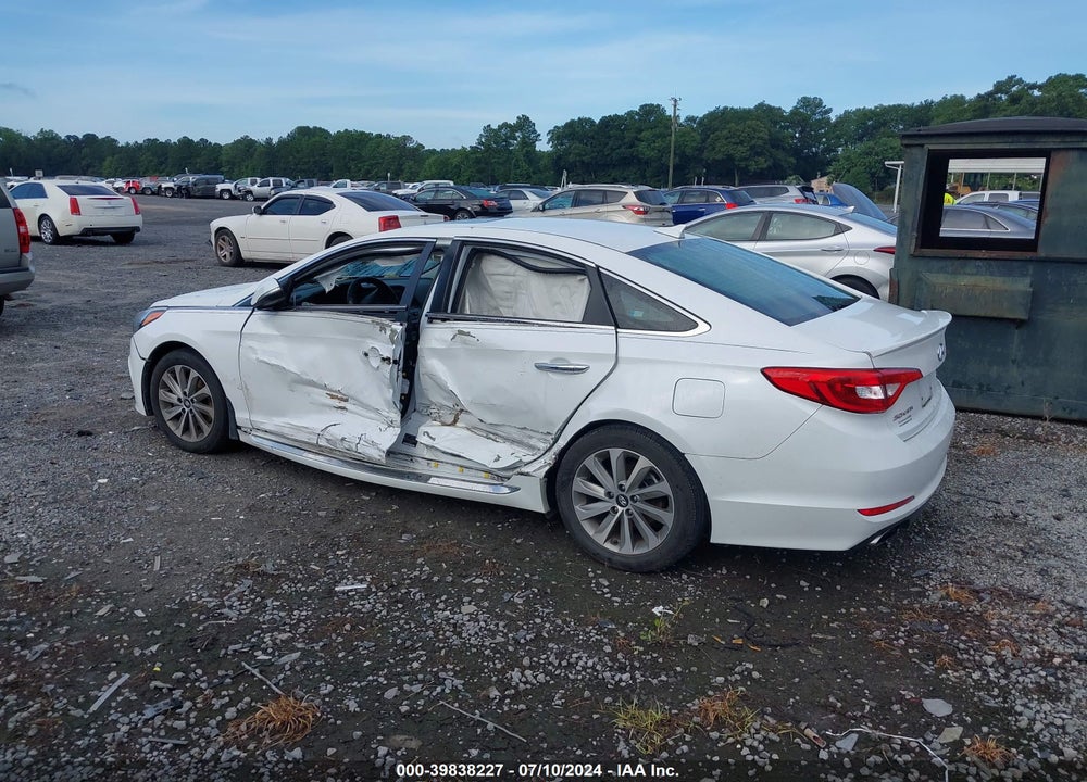 2017 HYUNDAI SONATA SPORT VIN: 5NPE34AF8HH477734