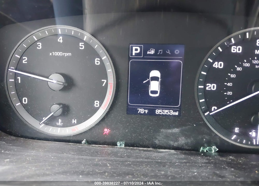 2017 HYUNDAI SONATA SPORT VIN: 5NPE34AF8HH477734