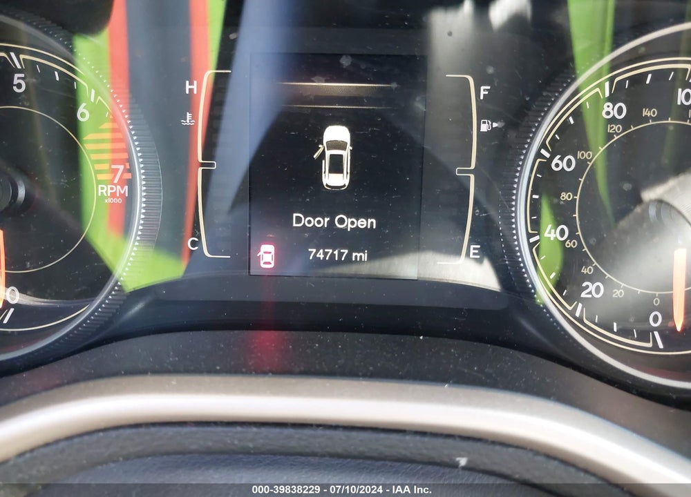 2016 JEEP CHEROKEE SPORT VIN: 1C4PJLAB3GW207728