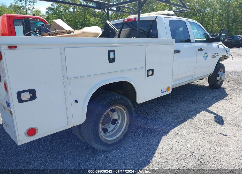 2018 RAM 3500 TRADESMAN  4X4 8' BOX VIN: 3C63RRGL7JG276977