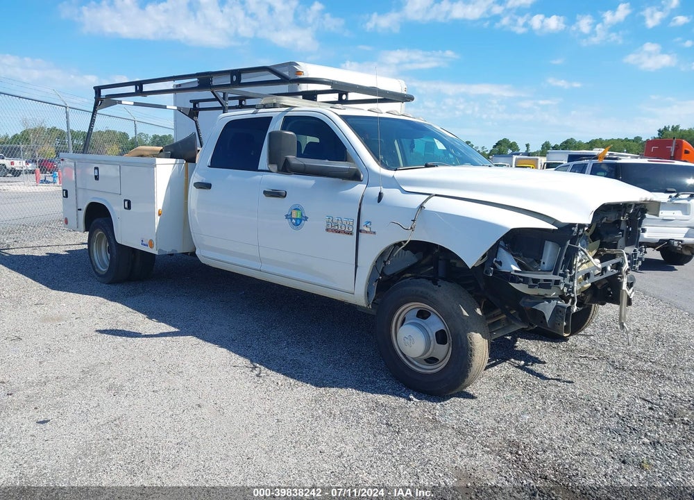 2018 RAM 3500 TRADESMAN  4X4 8' BOX VIN: 3C63RRGL7JG276977