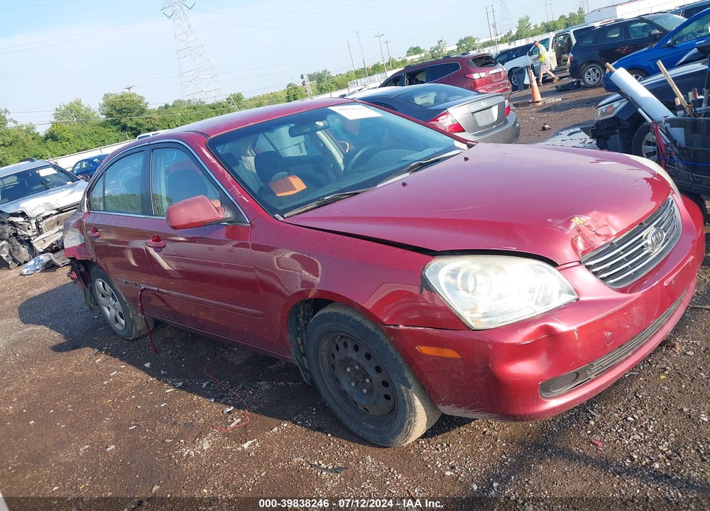 2007 KIA OPTIMA LX VIN: KNAGE123775123978