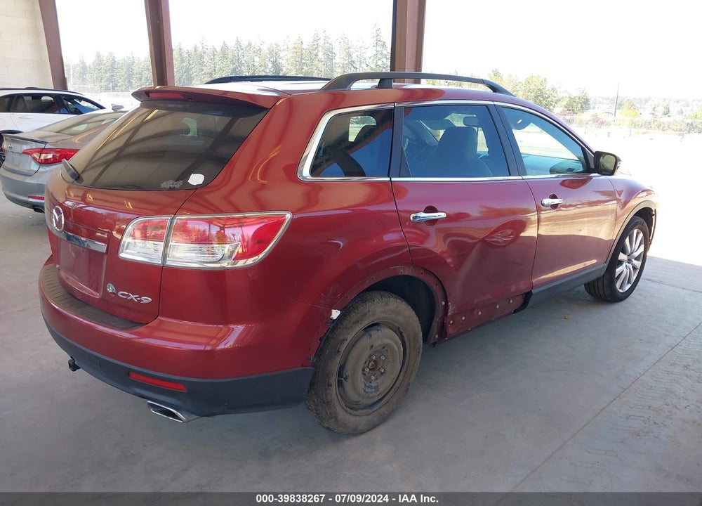 2008 MAZDA CX-9 GRAND TOURING VIN: JM3TB38A580151814