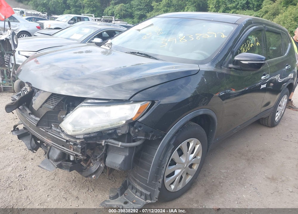 2014 NISSAN ROGUE S VIN: 5N1AT2MVXEC762962