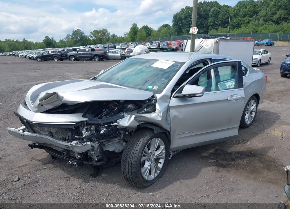 2015 CHEVROLET IMPALA 2LT VIN: 2G1125S36F9194608
