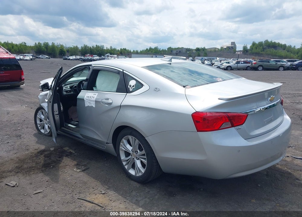 2015 CHEVROLET IMPALA 2LT VIN: 2G1125S36F9194608