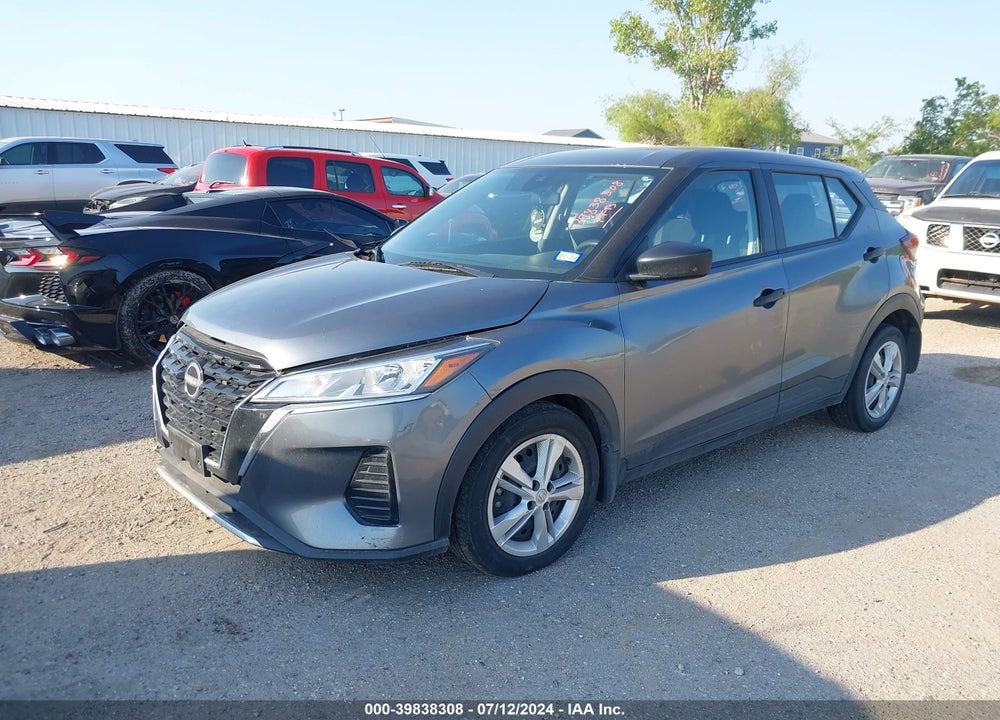 2022 NISSAN KICKS S XTRONIC CVT VIN: 3N1CP5BV3NL521340