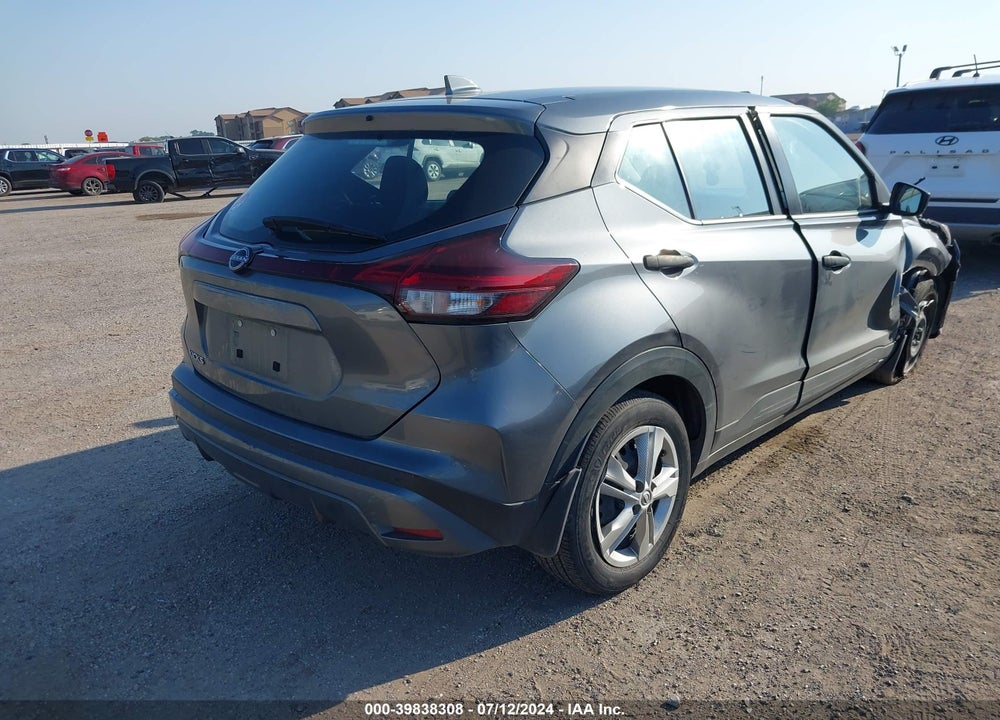 2022 NISSAN KICKS S XTRONIC CVT VIN: 3N1CP5BV3NL521340