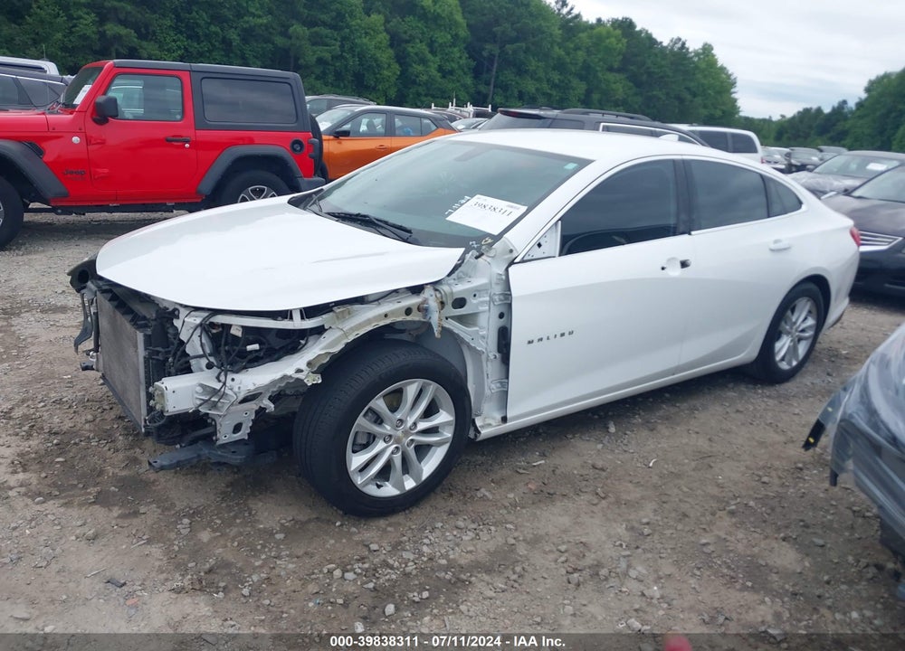 2016 CHEVROLET MALIBU VIN: 1G1ZE5ST7GF295384