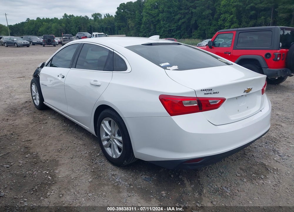 2016 CHEVROLET MALIBU VIN: 1G1ZE5ST7GF295384