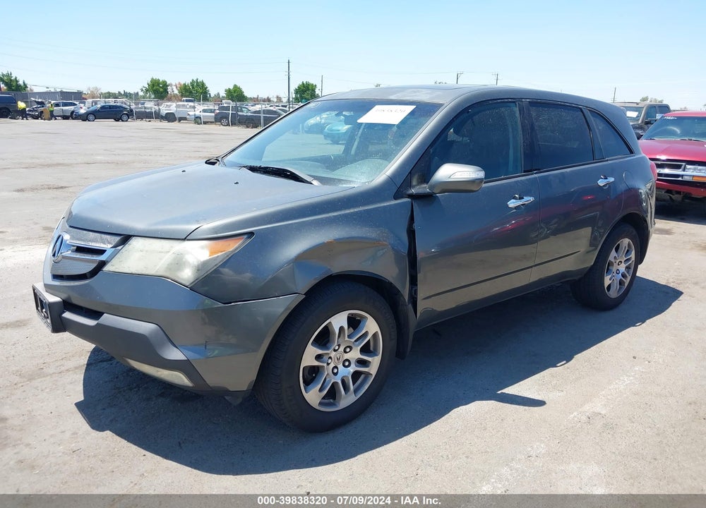 2007 ACURA MDX VIN: 2HNYD28227H519768