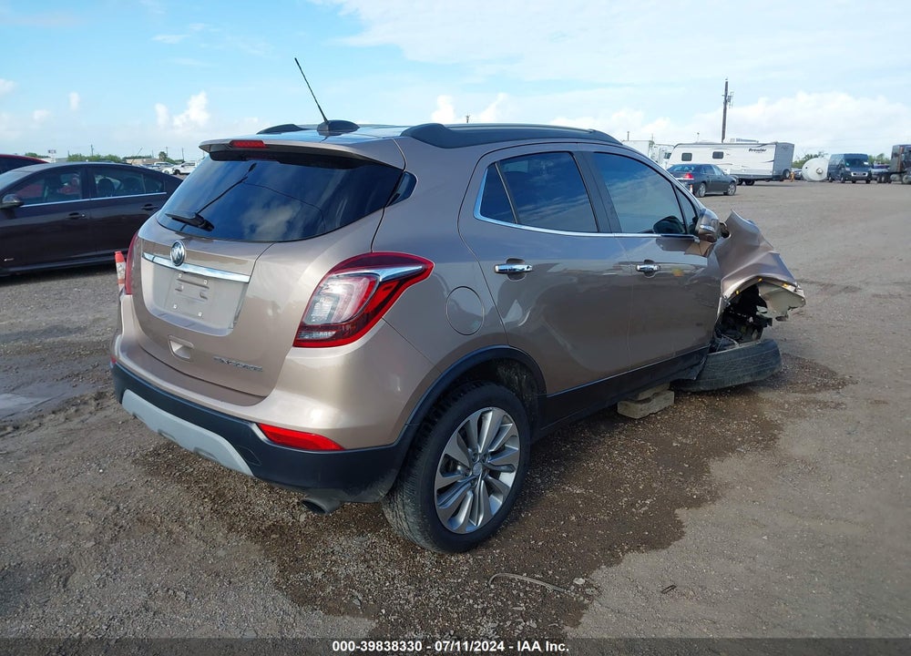 2019 BUICK ENCORE FWD PREFERRED VIN: KL4CJASB2KB954863