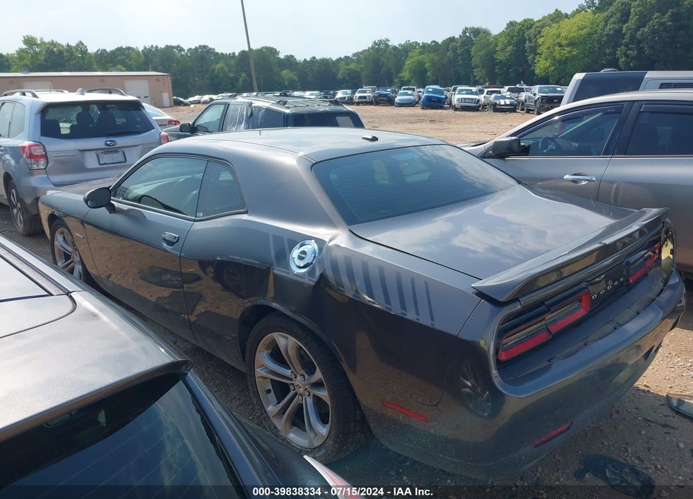 2020 DODGE CHALLENGER R/T VIN: 2C3CDZBT4LH172291