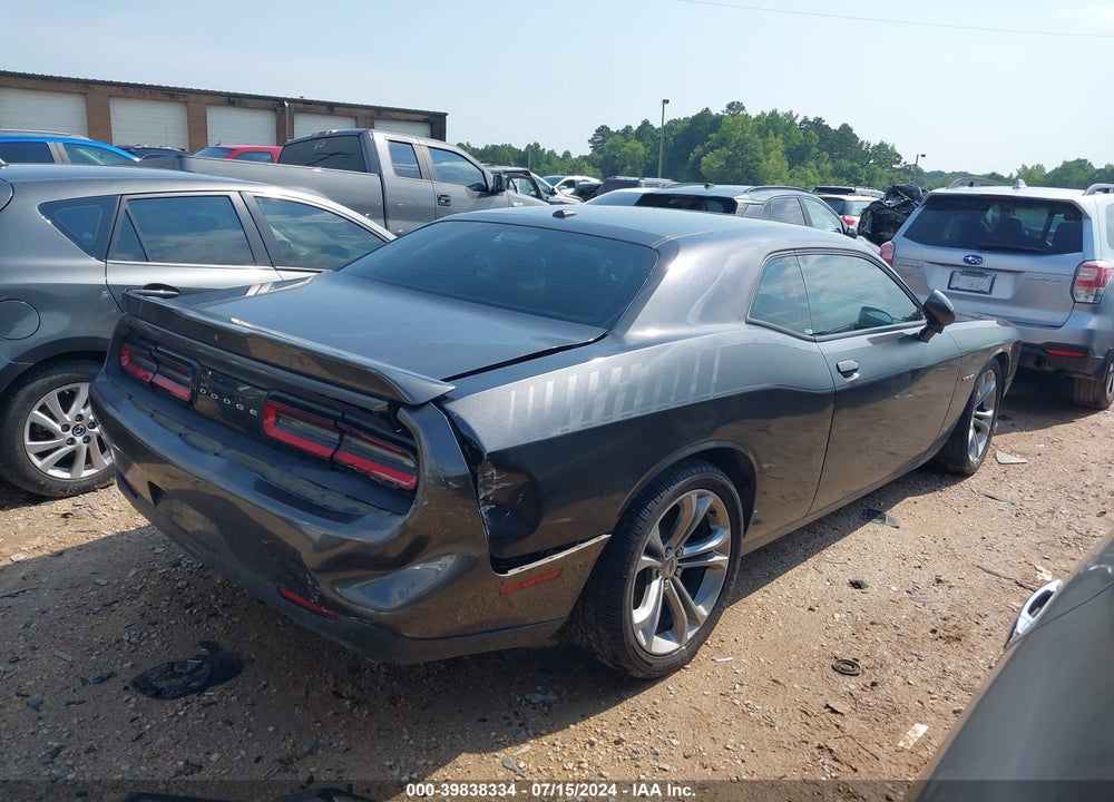 2020 DODGE CHALLENGER R/T VIN: 2C3CDZBT4LH172291