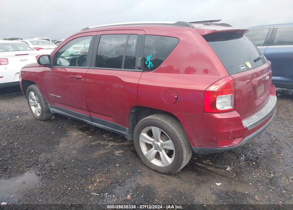 2012 JEEP COMPASS SPORT VIN: 1C4NJCBB9CD677967