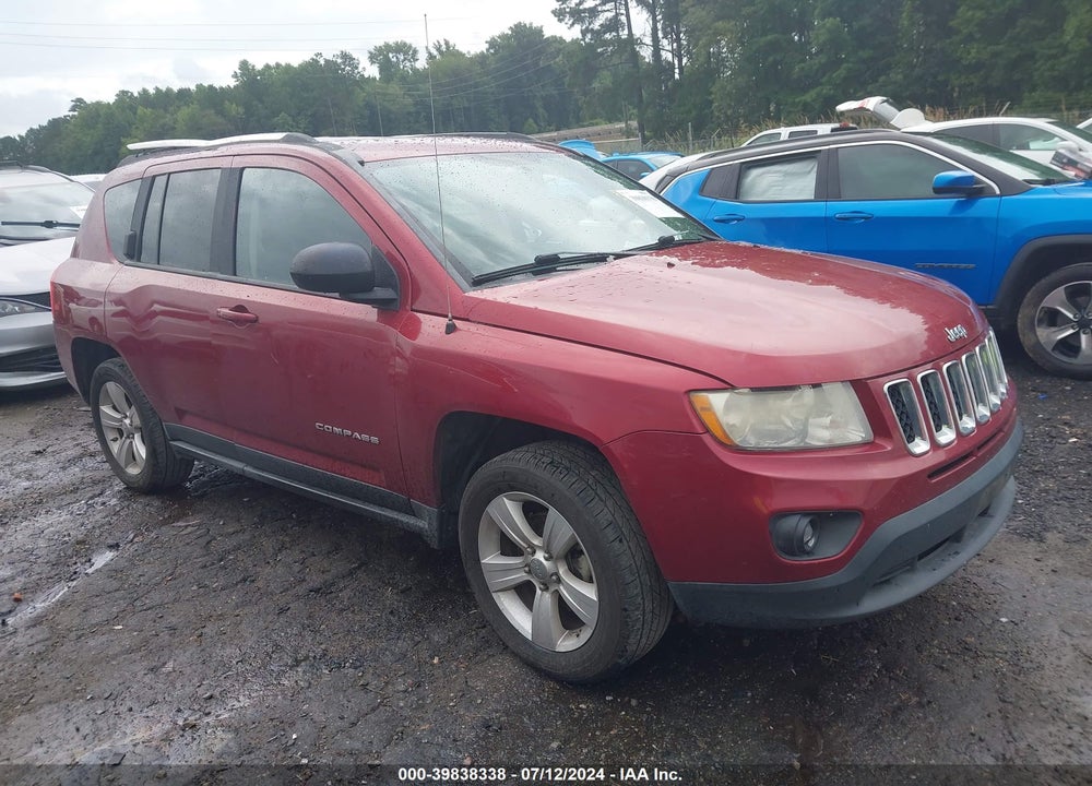2012 JEEP COMPASS SPORT VIN: 1C4NJCBB9CD677967