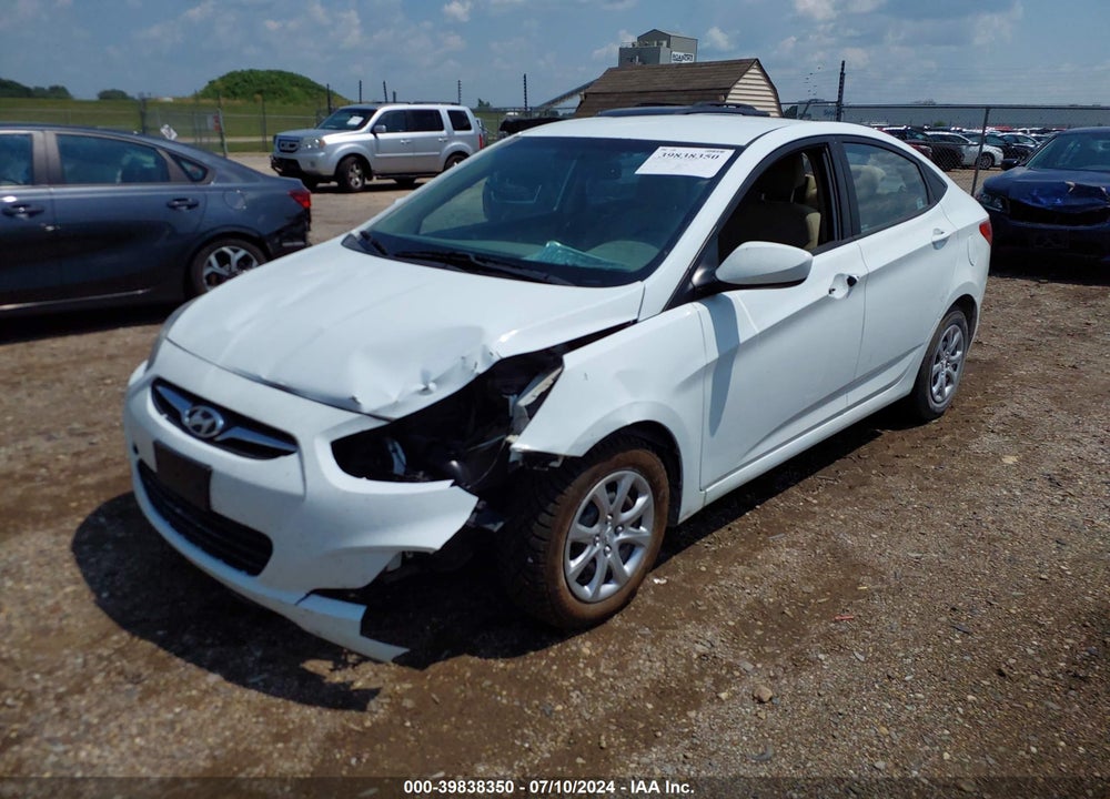2013 HYUNDAI ACCENT GLS VIN: KMHCT4AE8DU336169