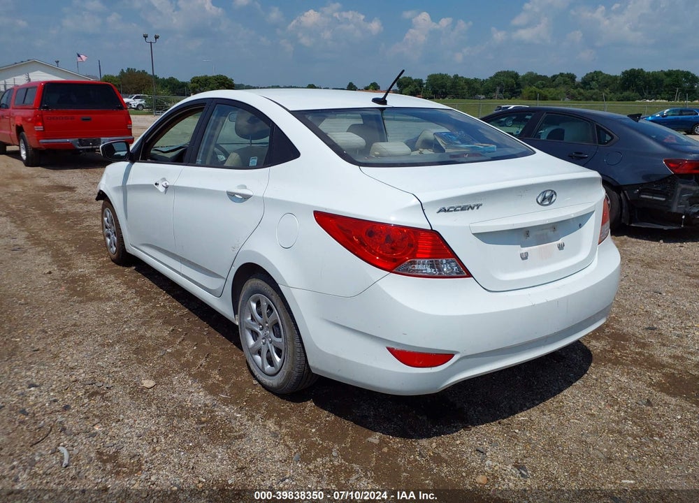 2013 HYUNDAI ACCENT GLS VIN: KMHCT4AE8DU336169