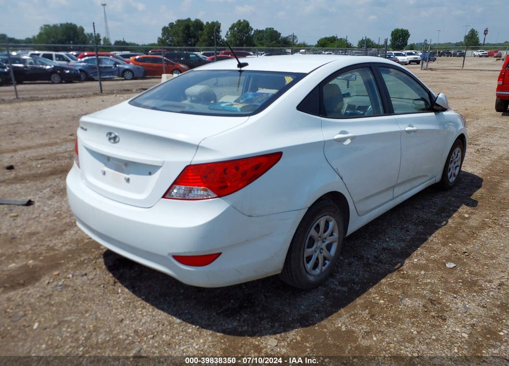 2013 HYUNDAI ACCENT GLS VIN: KMHCT4AE8DU336169