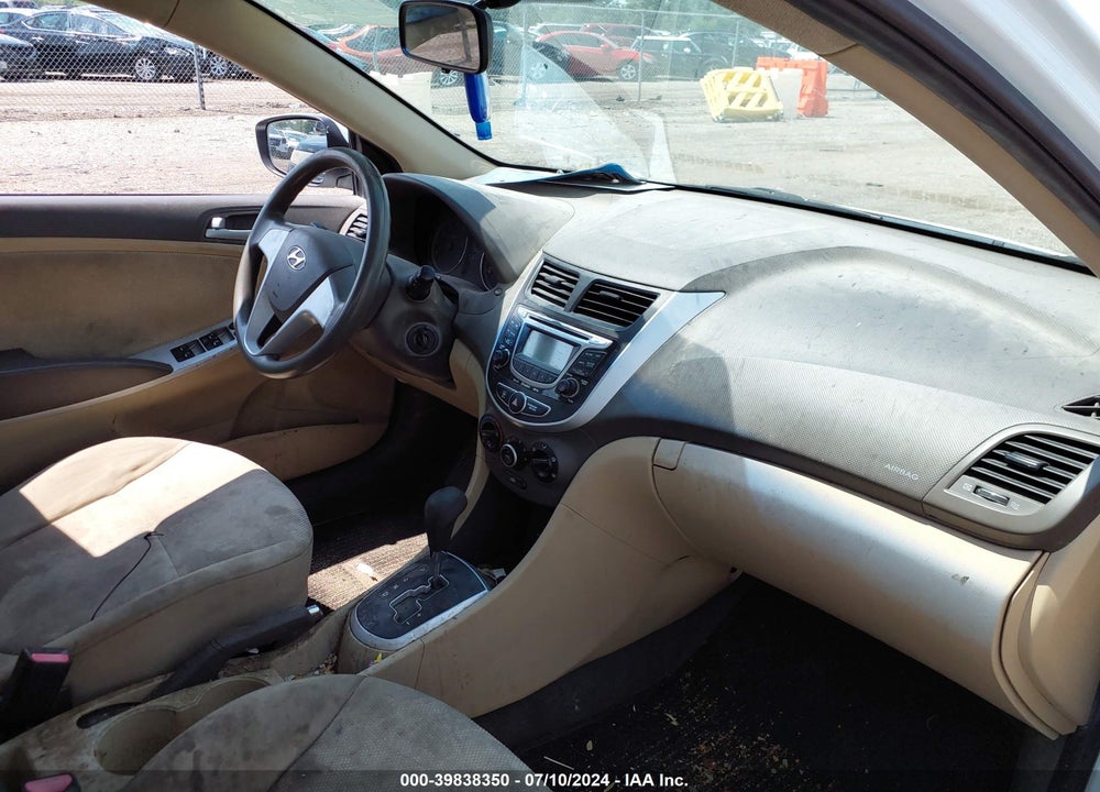 2013 HYUNDAI ACCENT GLS VIN: KMHCT4AE8DU336169