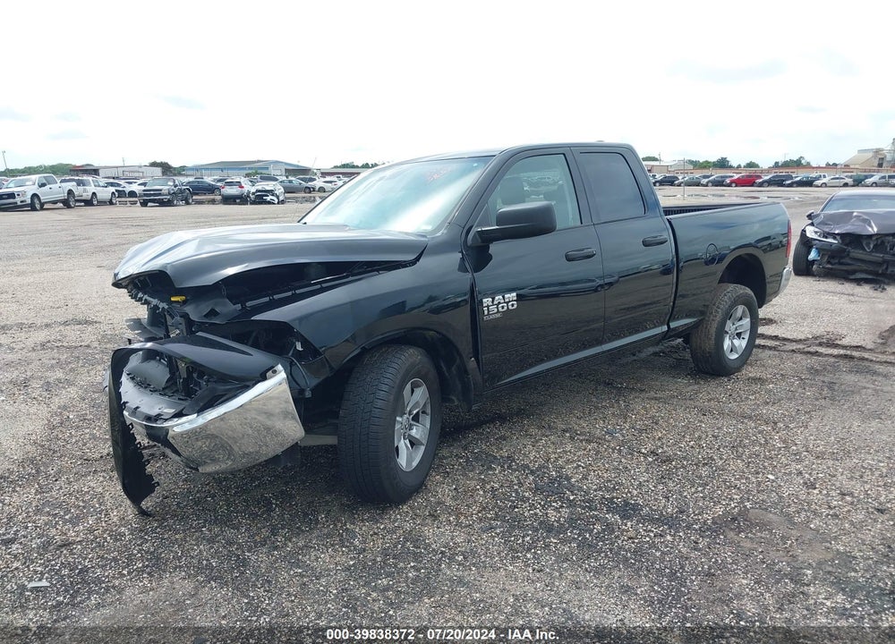 2024 RAM 1500 CLASSIC SLT QUAD CAB 4X2 6'4 BOX VIN: 1C6RR6GG0RS123034