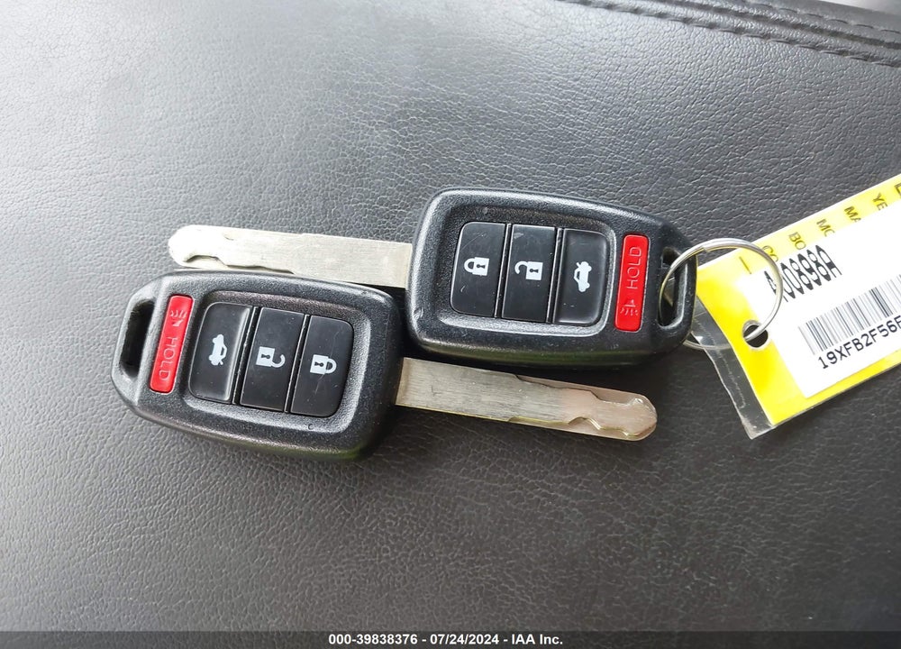 2015 HONDA CIVIC LX VIN: 19XFB2F56FE217572