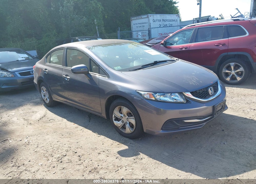 2015 HONDA CIVIC LX VIN: 19XFB2F56FE217572