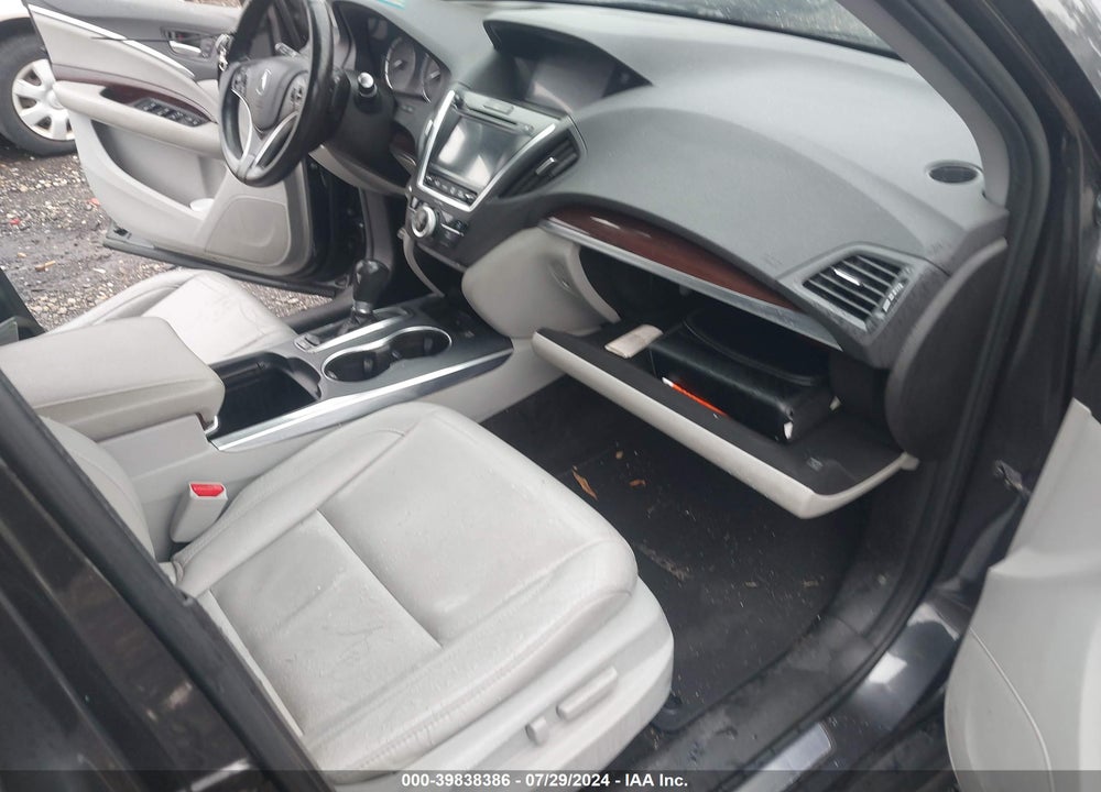 2014 ACURA MDX TECHNOLOGY PACKAGE VIN: 5FRYD4H40EB037417